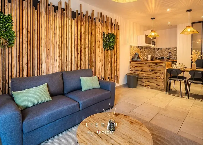 L'eden ~ Poche Gare ~ Centre ~ Parking Apartament *