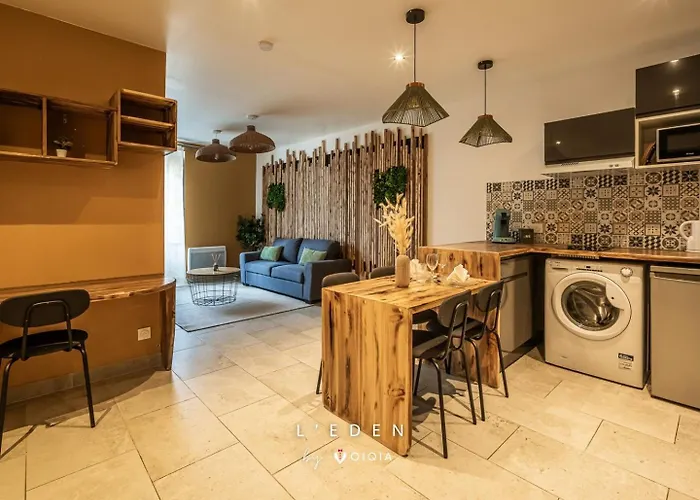 L'eden ~ Poche Gare ~ Centre ~ Parking Apartament Carcassonne